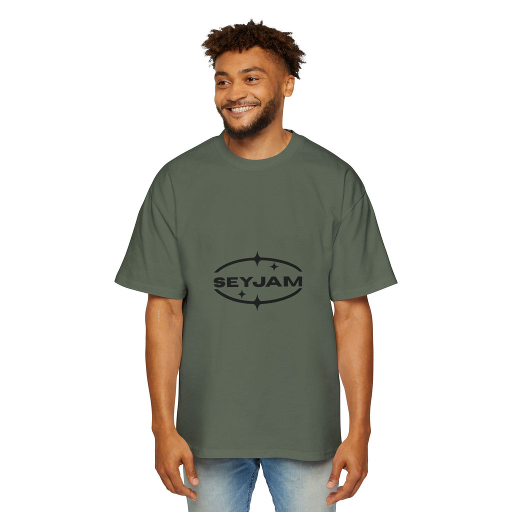 SEYJAM Oversized Wave Graphic Tee