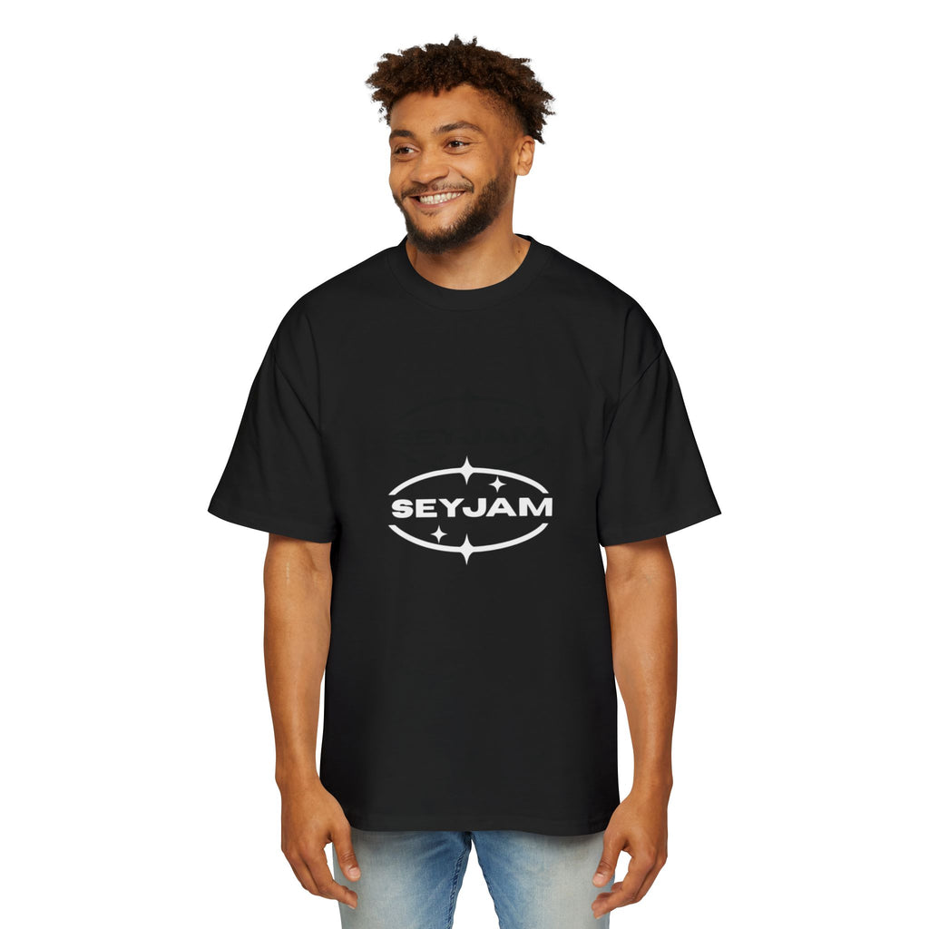 SEYJAM Oversized Wave Graphic Tee