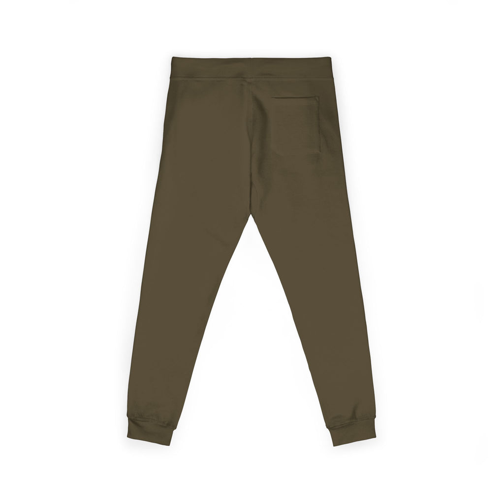 Embroidered Initial 'J' Fleece Sweatpants — Cozy Personalized Joggers