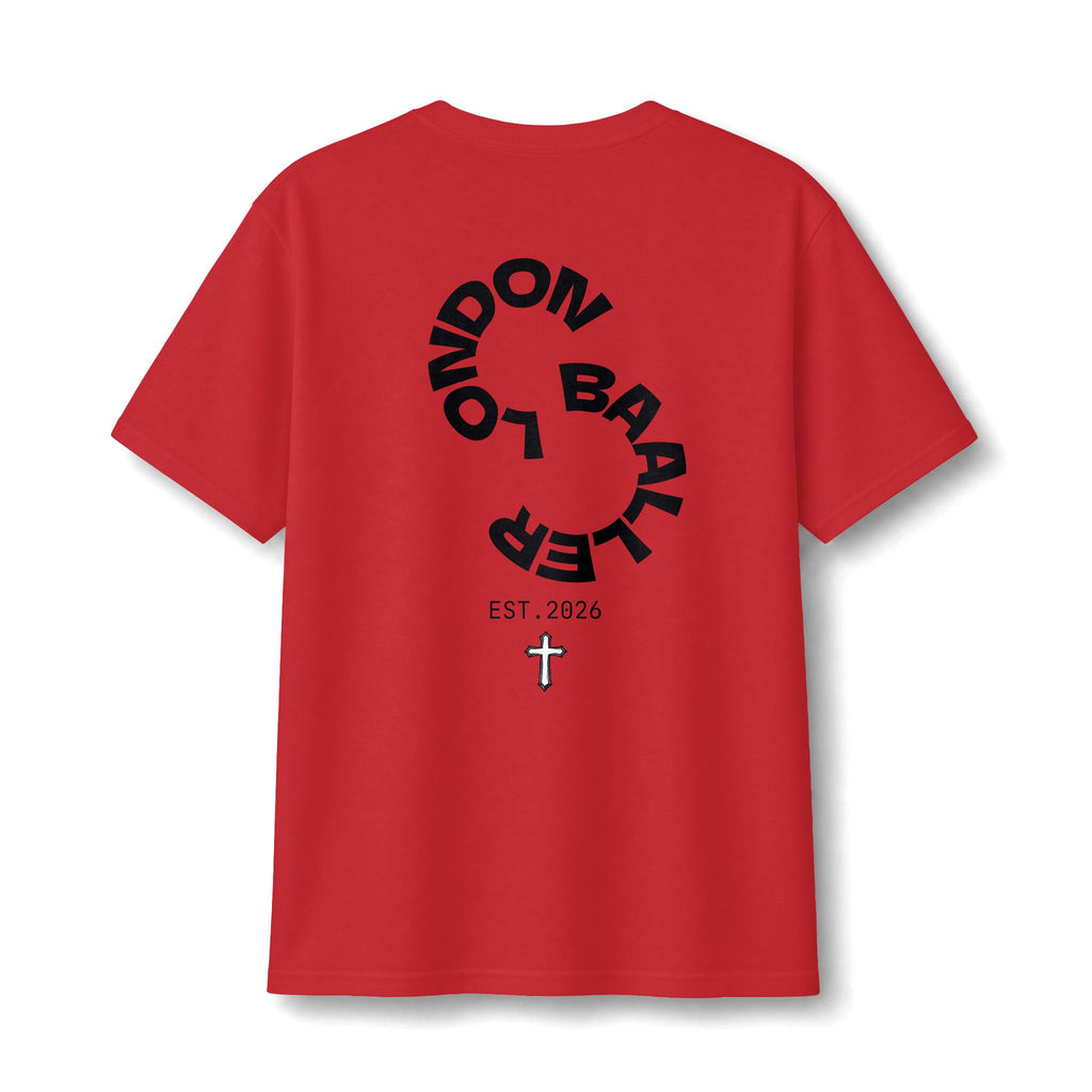 SEYJAM Graphic Tee — London Baller Back Print Cotton T‑Shirt