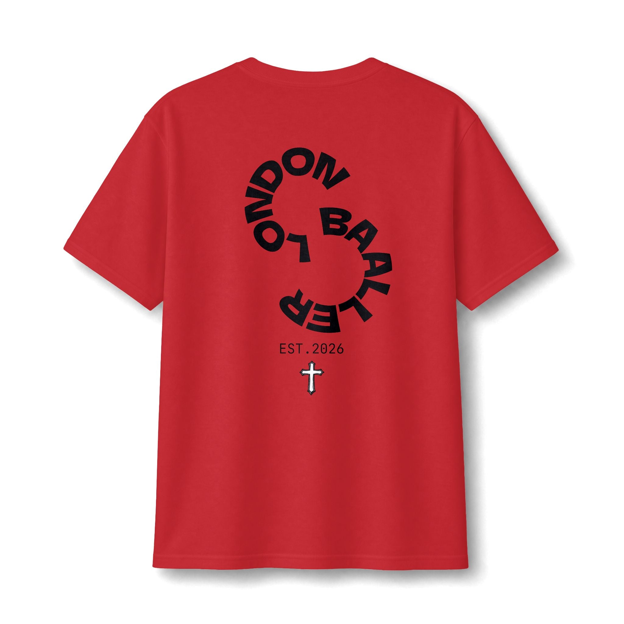 SEYJAM Graphic Tee — London Baller Back Print Cotton T‑Shirt