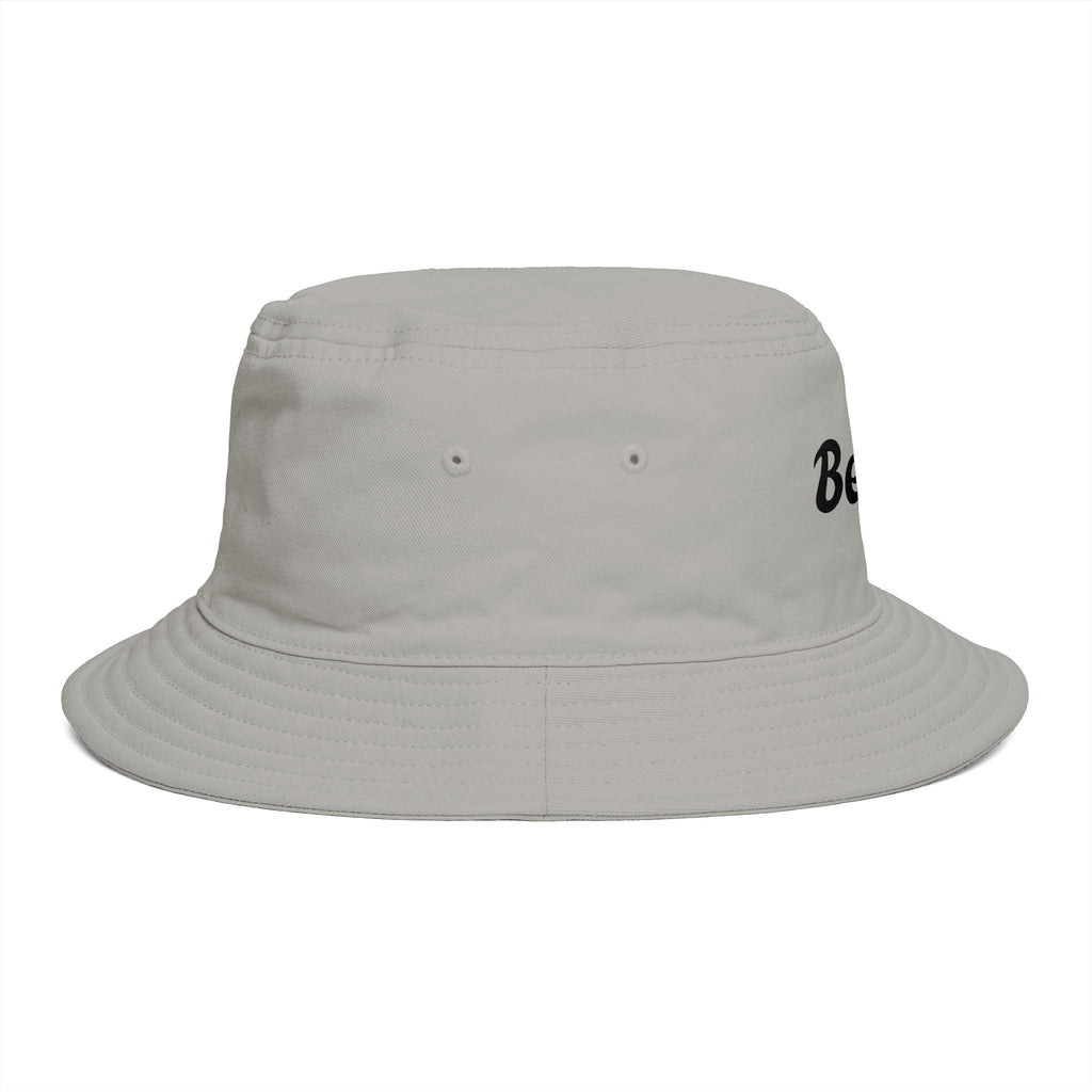 Beach Bucket Hat — Retro Script Summer Sun Hat