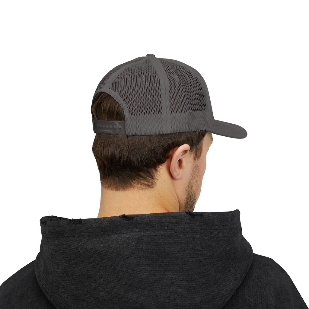 SEYJAM Embroidered Vintage Mesh Snapback Hat