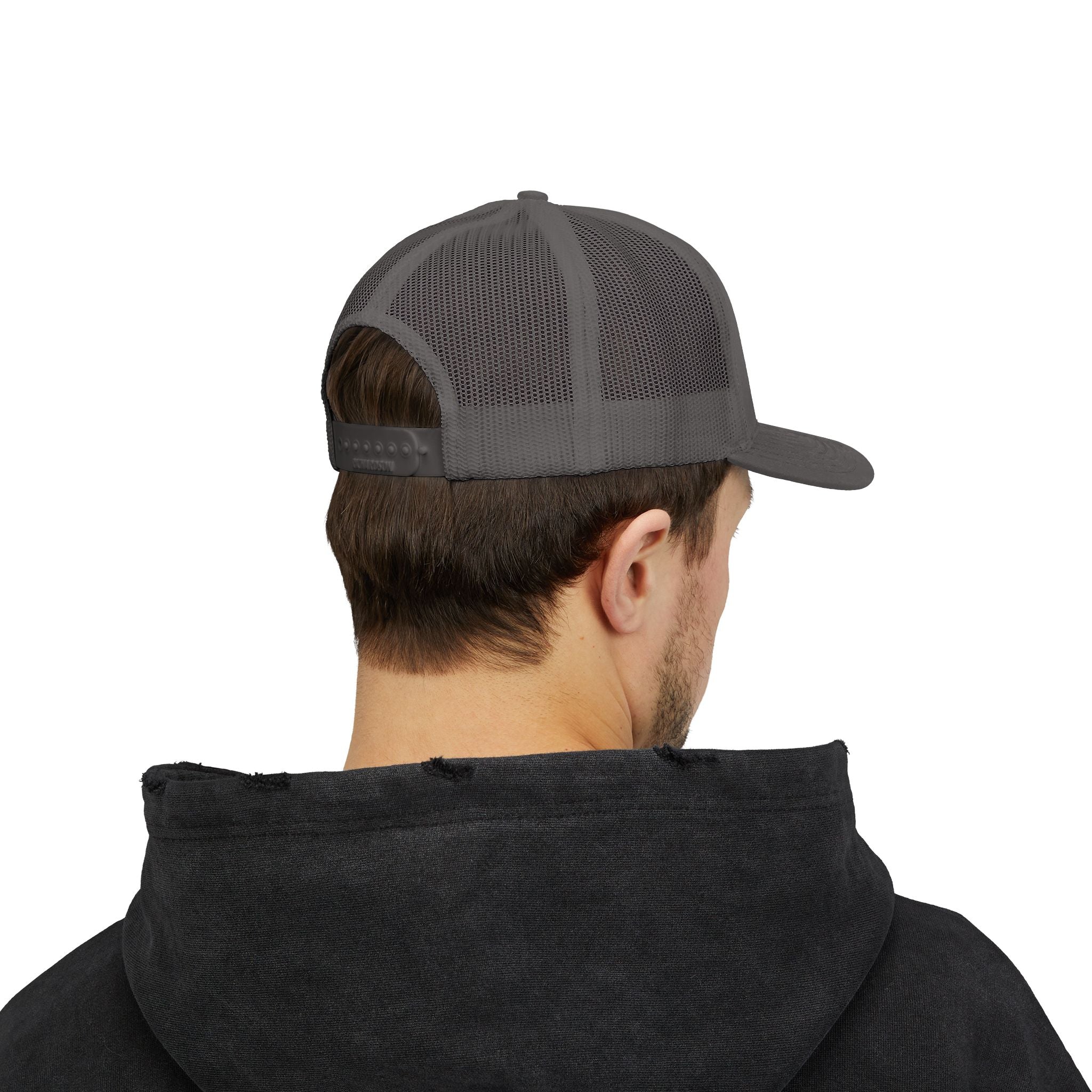 SEYJAM Embroidered Vintage Mesh Snapback Hat
