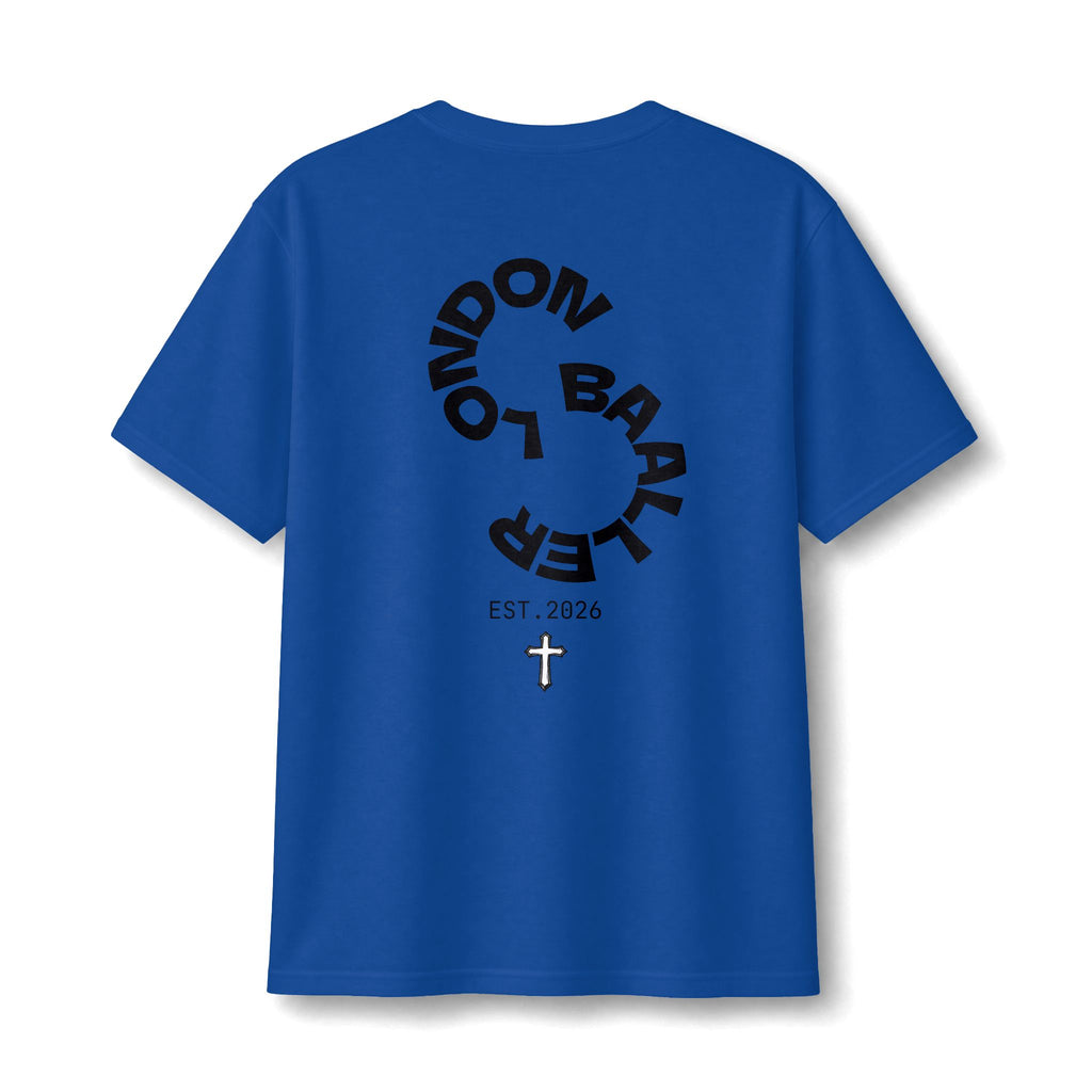 SEYJAM Graphic Tee — London Baller Back Print Cotton T‑Shirt