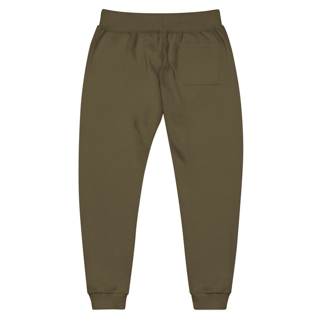 Embroidered Initial 'J' Fleece Sweatpants — Cozy Personalized Joggers
