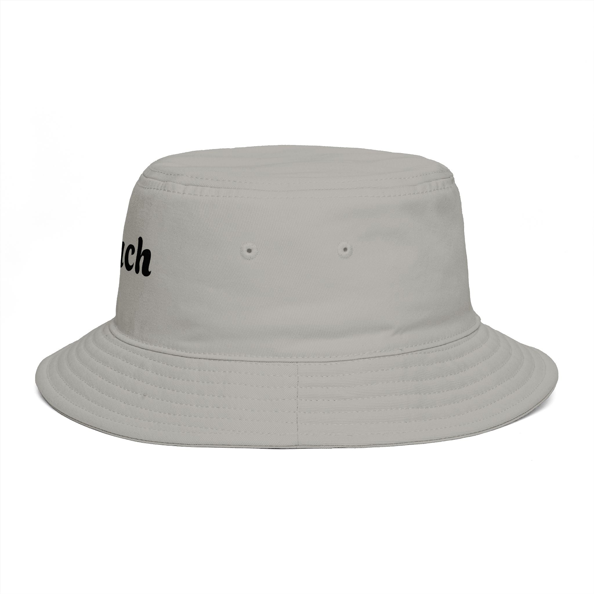 Beach Bucket Hat — Retro Script Summer Sun Hat