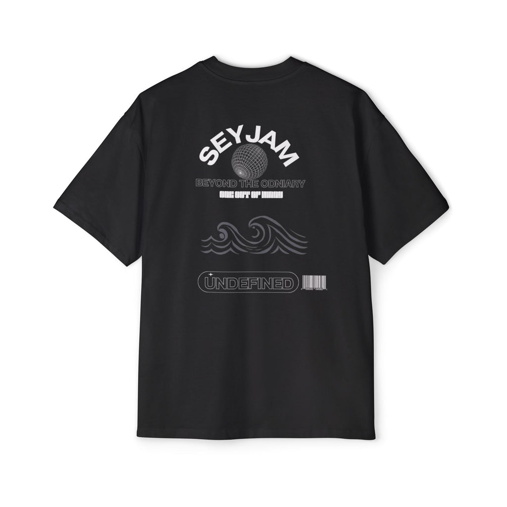 SEYJAM Oversized Wave Graphic Tee