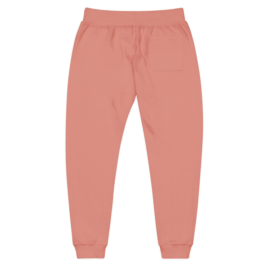 Embroidered Initial 'J' Fleece Sweatpants — Cozy Personalized Joggers