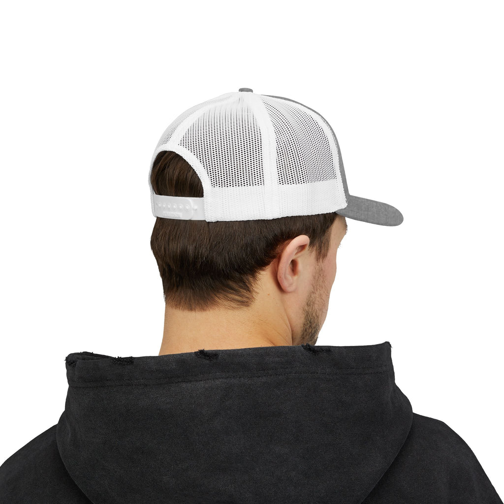 SEYJAM Embroidered Vintage Mesh Snapback Hat
