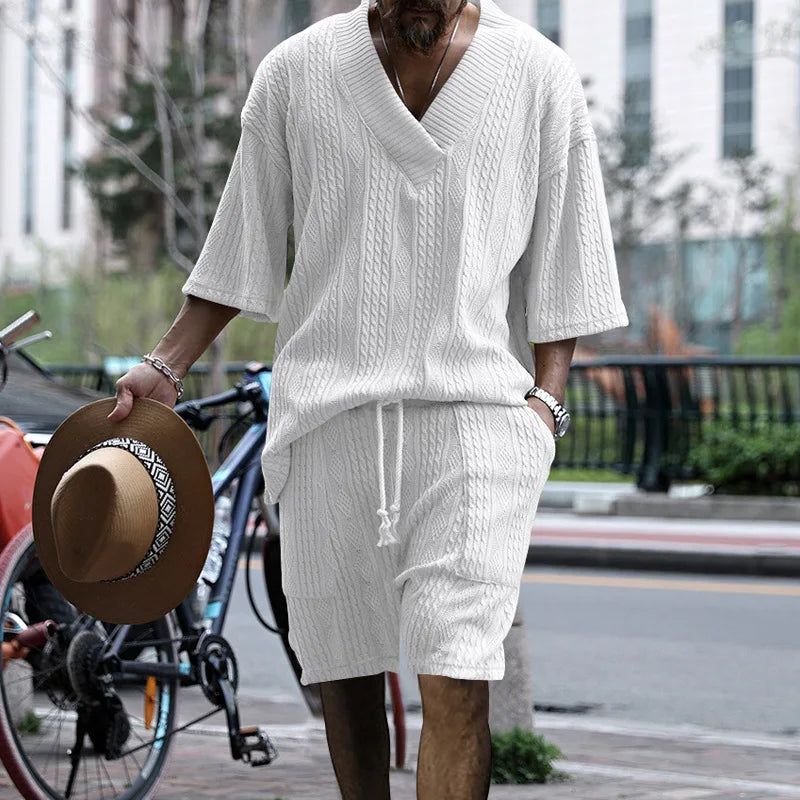 Men’s Premium Smart Casual medium Sleeve Top