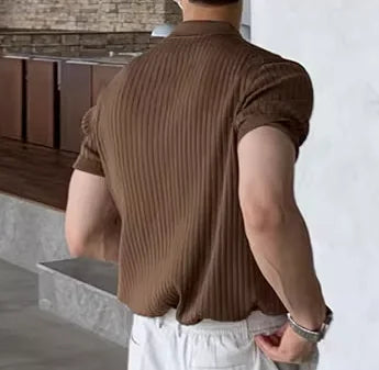 Men’s Premium Cotton Bamboo Short Sleeve Shirt