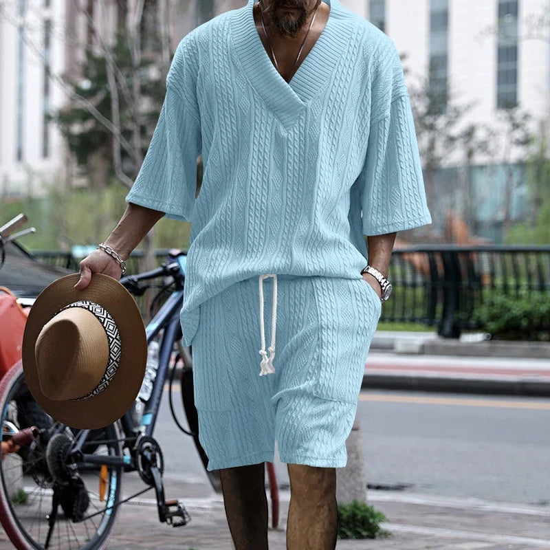 Men’s Premium Smart Casual medium Sleeve Top