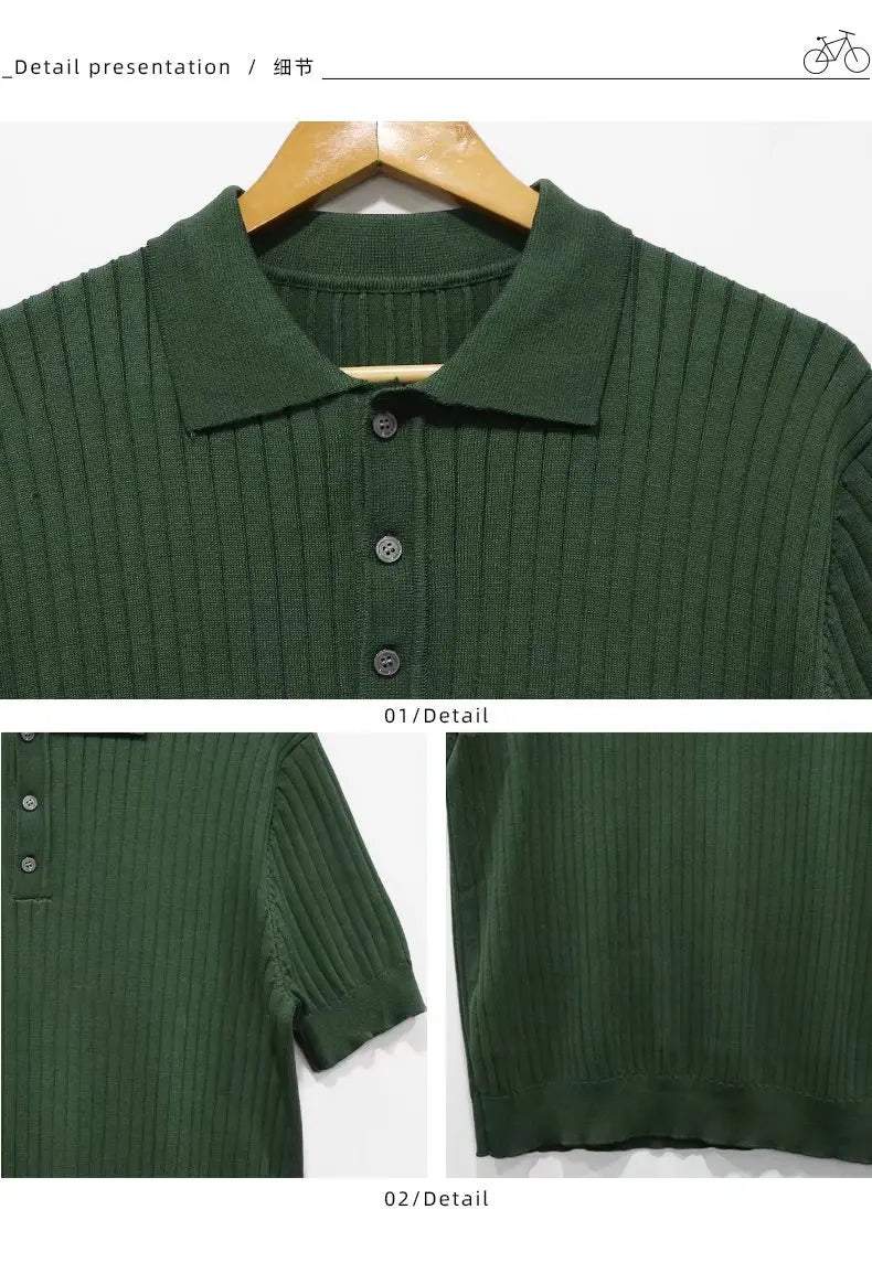 Men’s Premium Cotton Bamboo Short Sleeve Shirt
