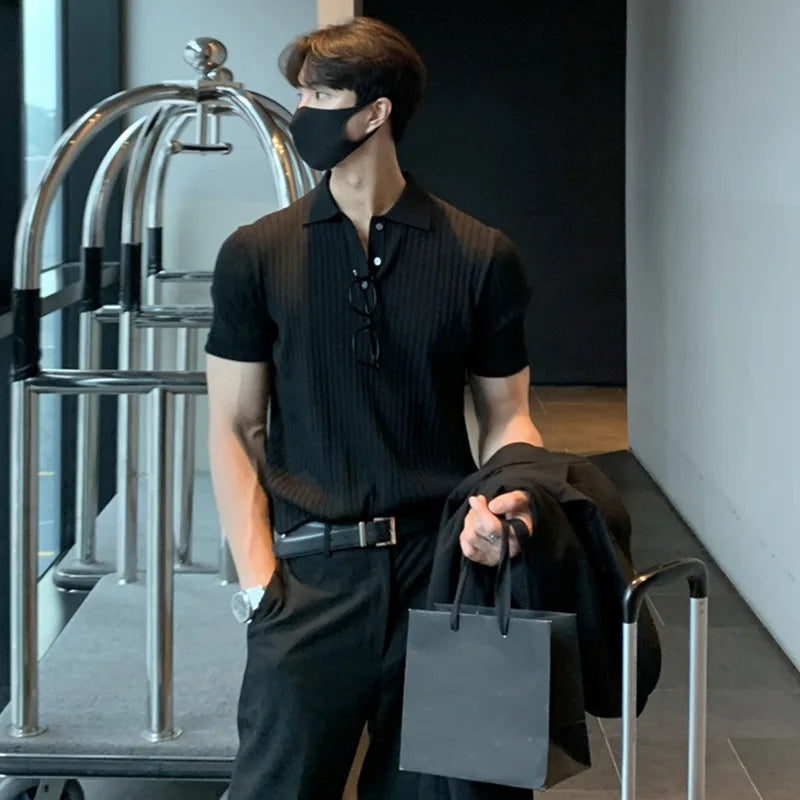 Men’s Premium Cotton Bamboo Short Sleeve Shirt