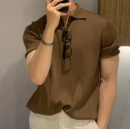 Men’s Premium Cotton Bamboo Short Sleeve Shirt