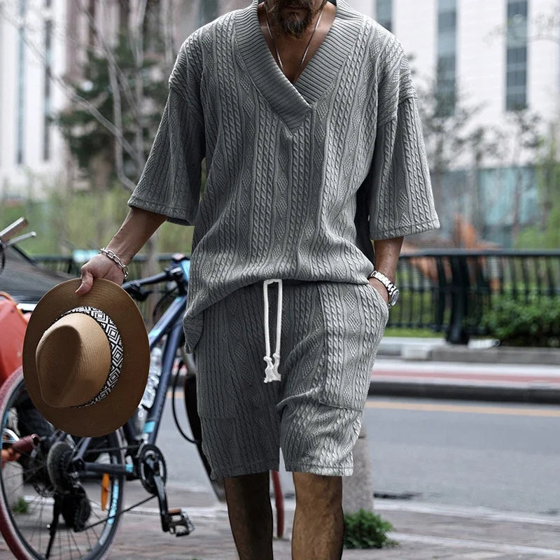 Men’s Premium Smart Casual medium Sleeve Top