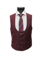 Burgundy 3-Piece Suit