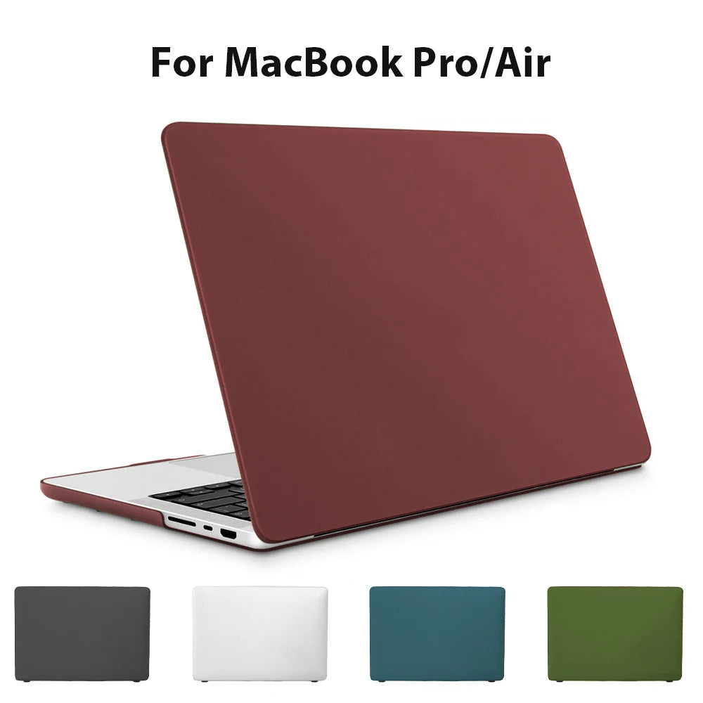 Protective MacBook Case Cover – Anti-Scratch, Dust & Drop Resistant Laptop Shell for MacBook Air & Pro 11"–16"