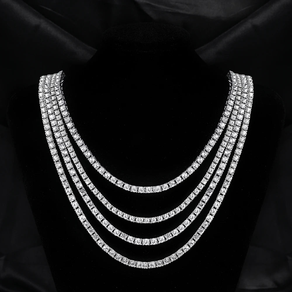 ✨ 5MM Iced Tennis Chain Necklace ✨