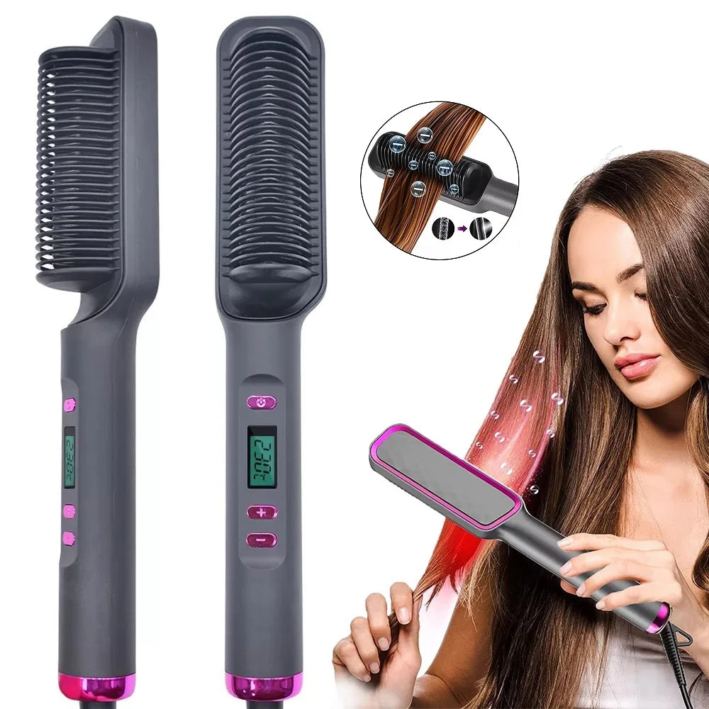Hair Straightening Comb – Fast & Easy Styling