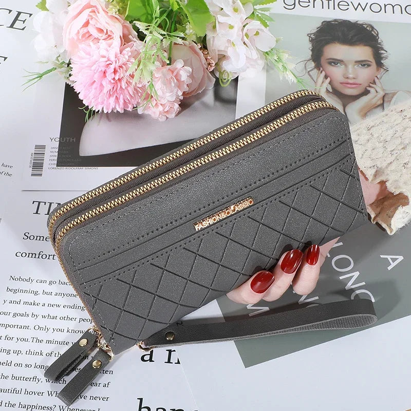 Women's Elegant PU Long Wallet