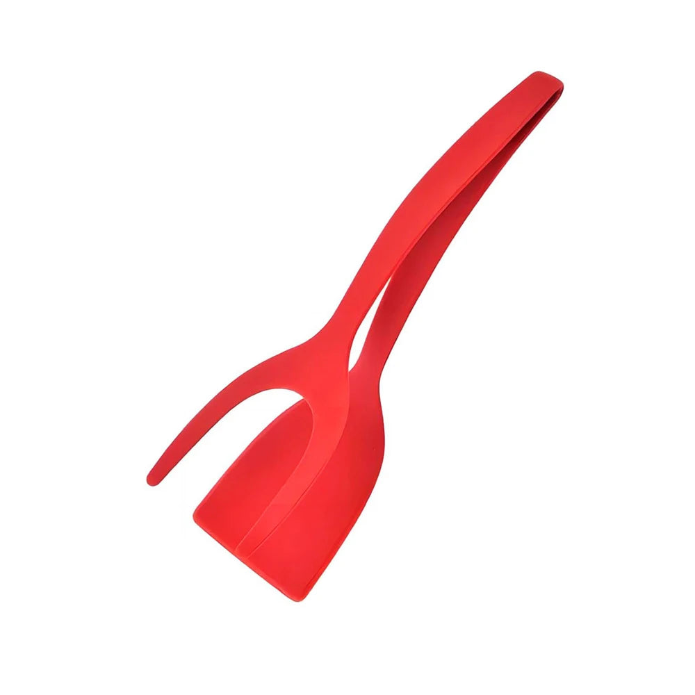2-in-1 Grip Flip Spatula & Cooking Tongs