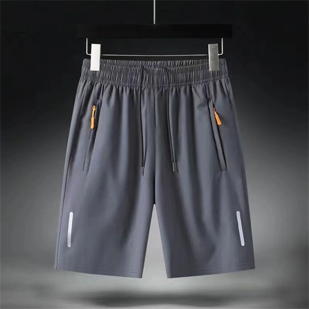 Men’s Ultra-Thin Ice Silk Quick-Dry Sports Shorts