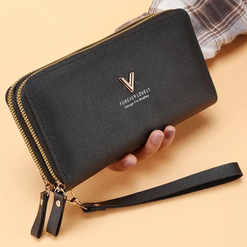 Women's Elegant PU Long Wallet