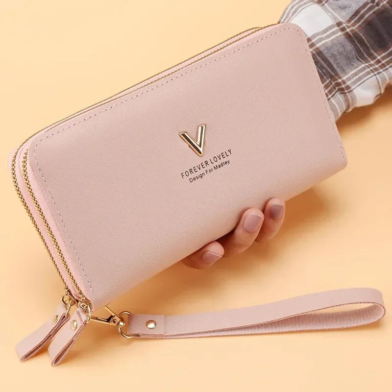 Women's Elegant PU Long Wallet
