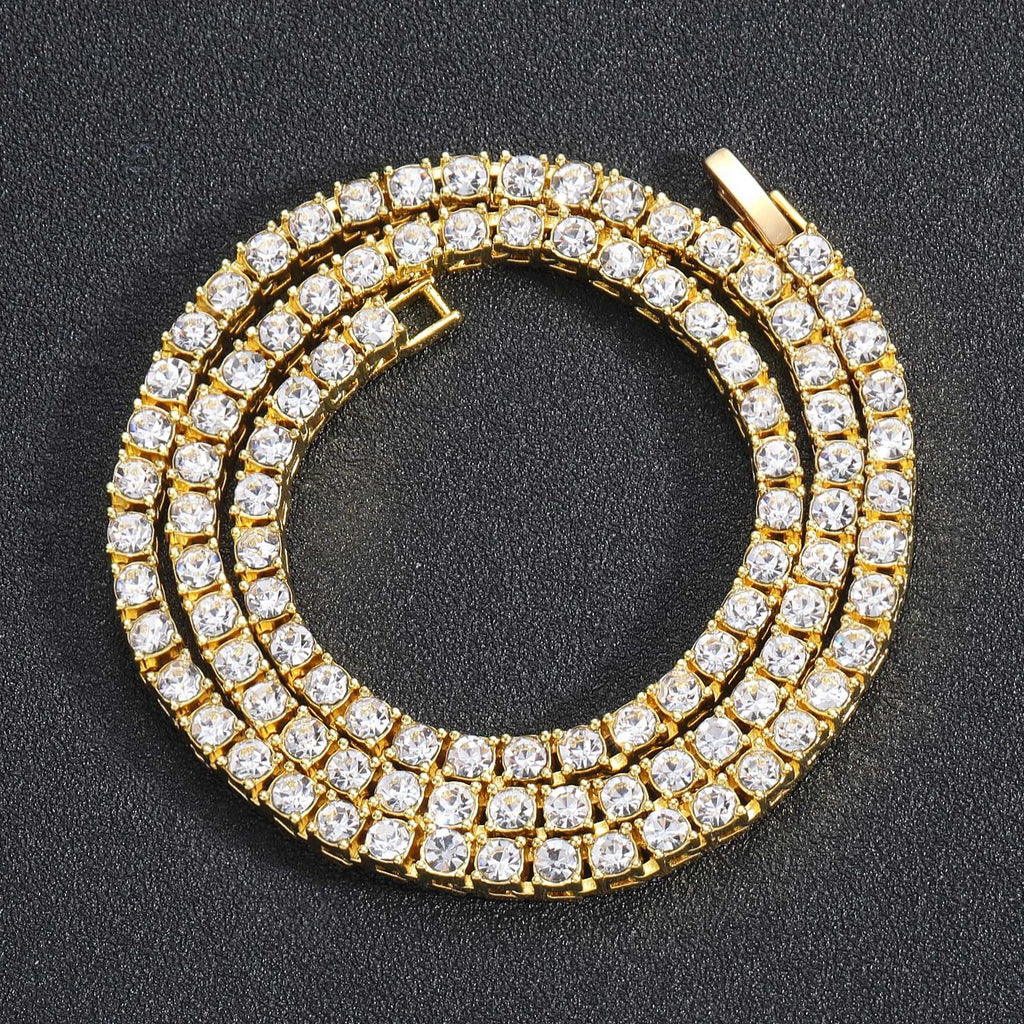 ✨ 5MM Iced Tennis Chain Necklace ✨