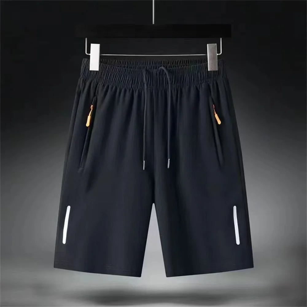 Men’s Ultra-Thin Ice Silk Quick-Dry Sports Shorts