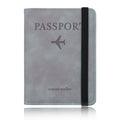 RFID-Blocking Leather Passport Holder & Card Case
