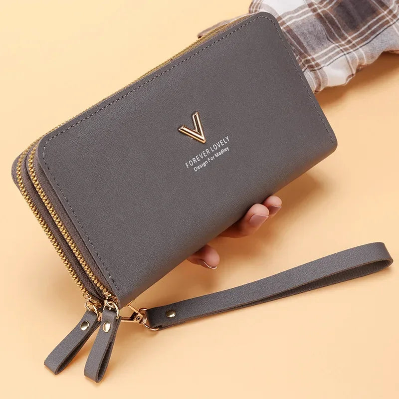 Women's Elegant PU Long Wallet