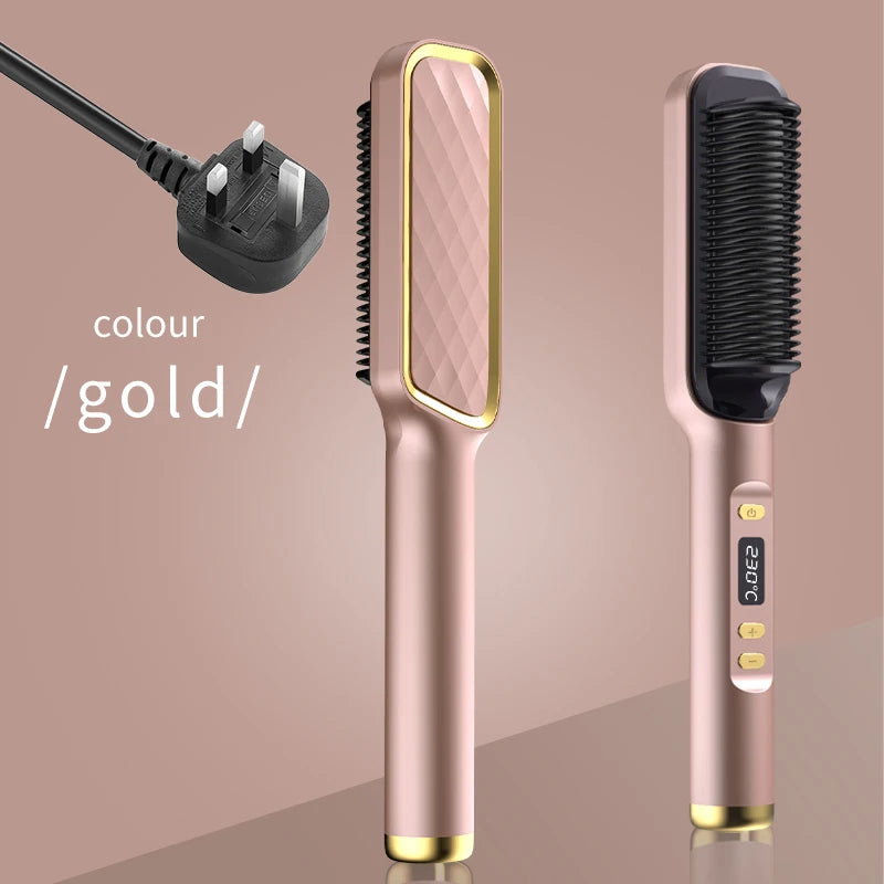 Hair Straightening Comb – Fast & Easy Styling
