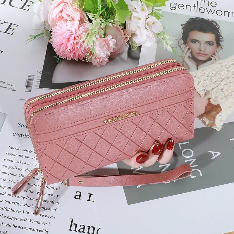 Women's Elegant PU Long Wallet