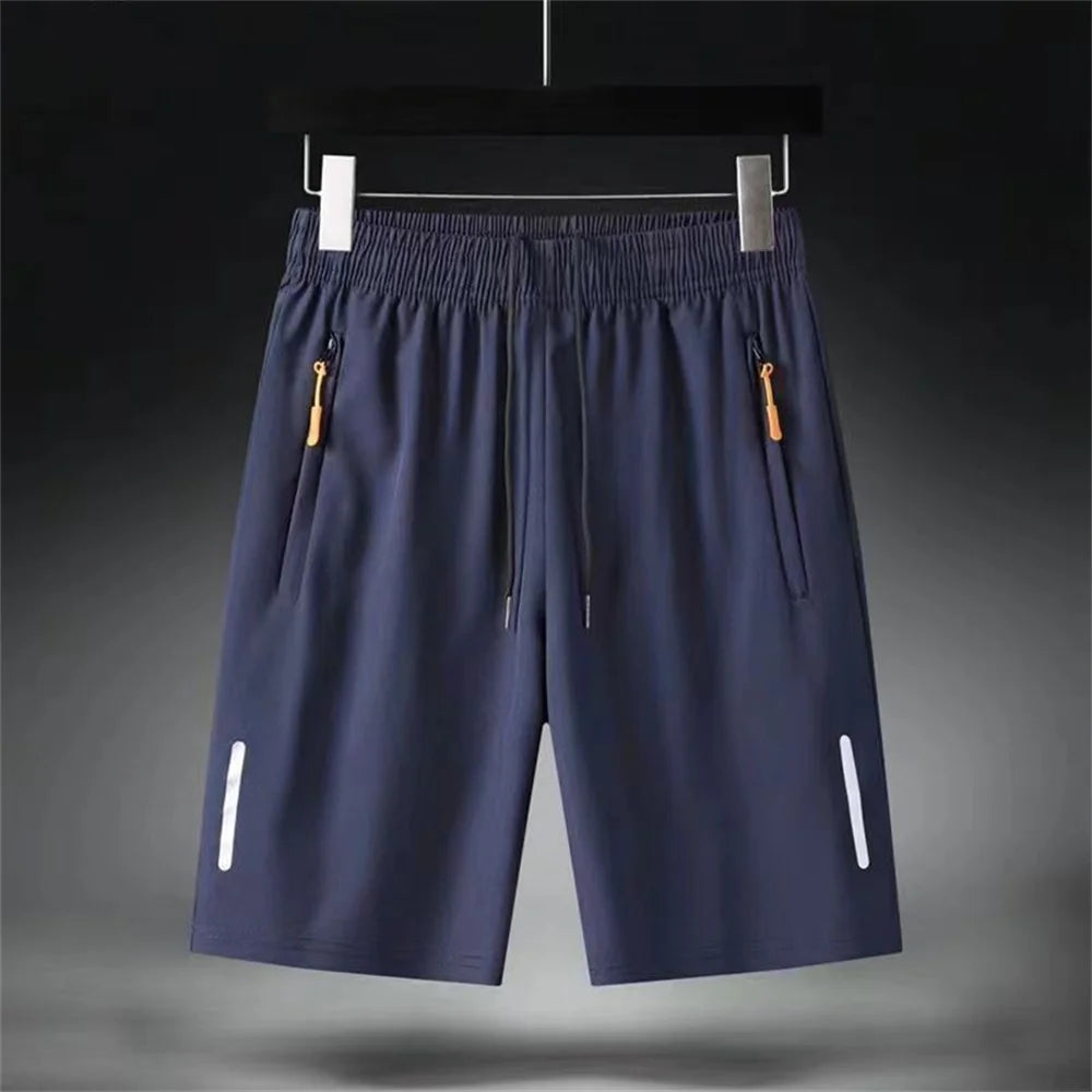 Men’s Ultra-Thin Ice Silk Quick-Dry Sports Shorts