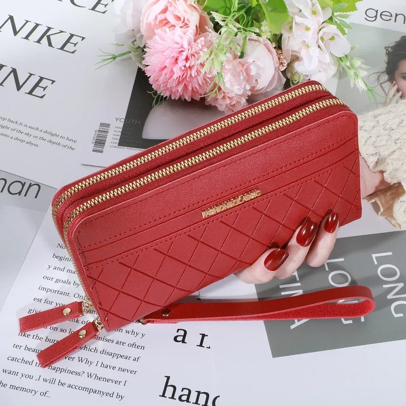 Women's Elegant PU Long Wallet