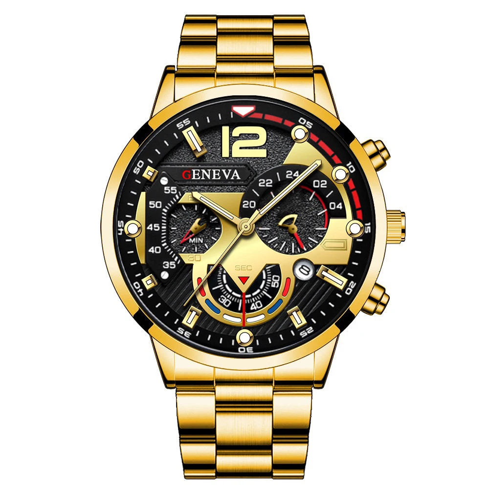 Fashion Men's Stainless Steel Quartz Watch