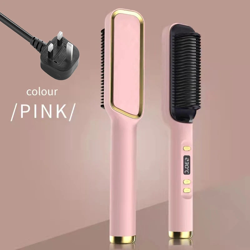 Hair Straightening Comb – Fast & Easy Styling