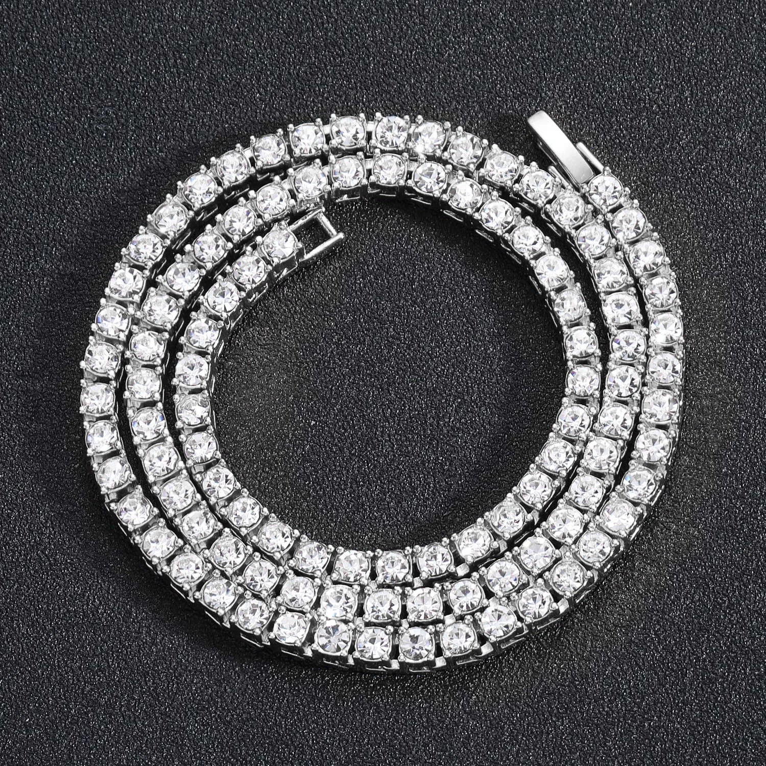 ✨ 5MM Iced Tennis Chain Necklace ✨