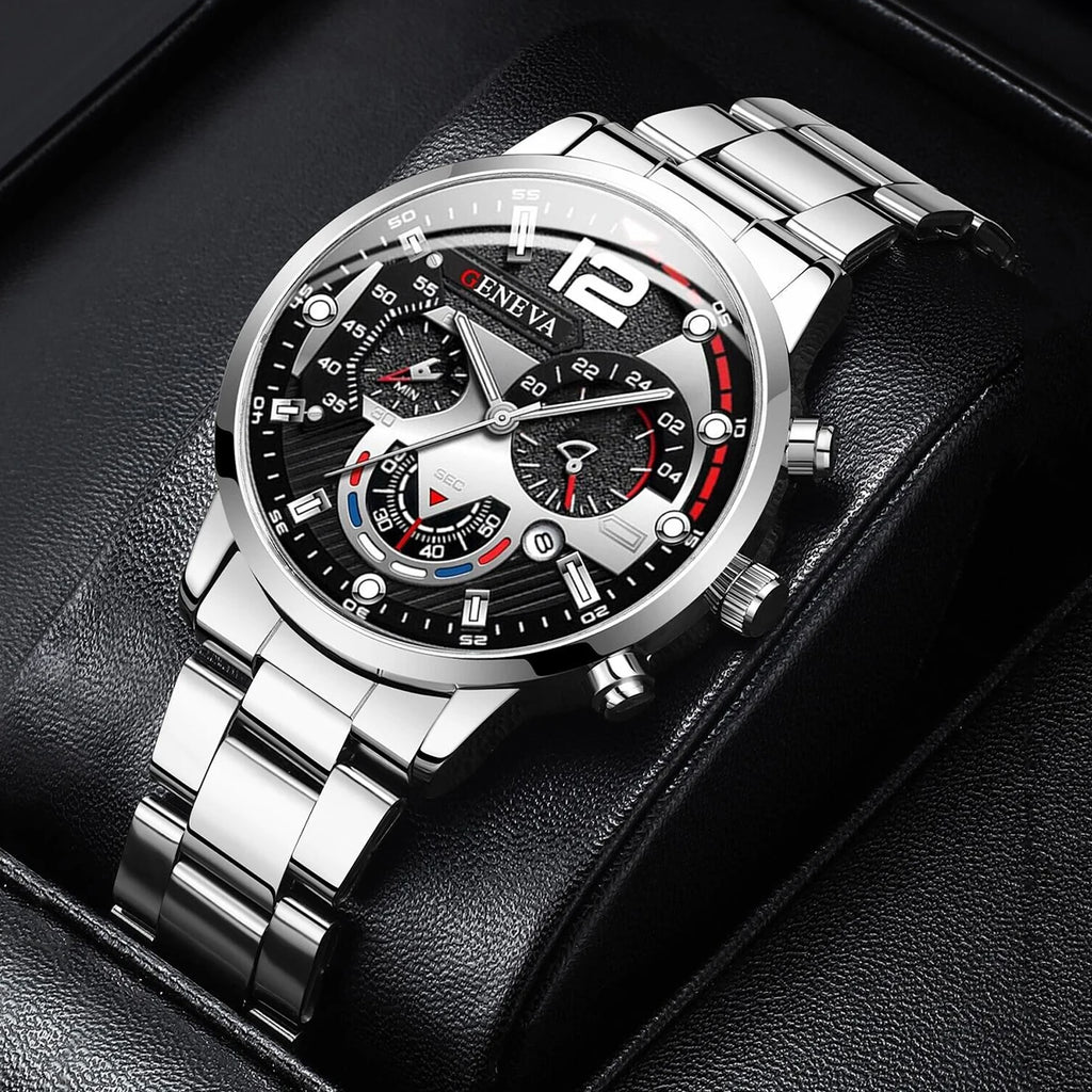 Fashion Men's Stainless Steel Quartz Watch