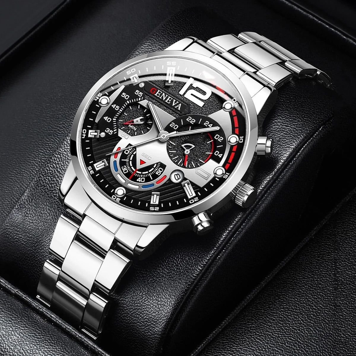Fashion Men's Stainless Steel Quartz Watch