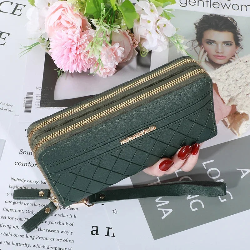 Women's Elegant PU Long Wallet