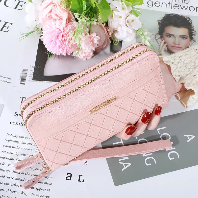 Women's Elegant PU Long Wallet
