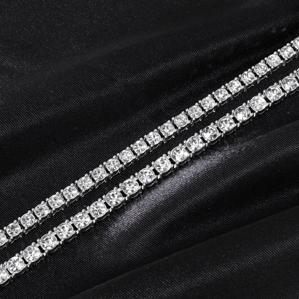 ✨ 5MM Iced Tennis Chain Necklace ✨