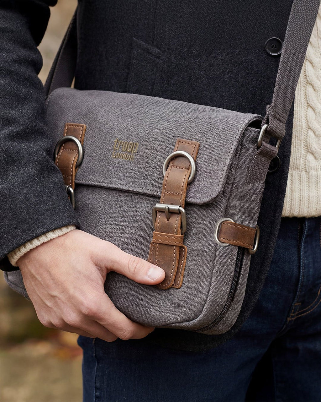 Canvas Crossbody Bag