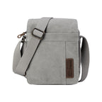 Canvas Crossbody Bag with Organiser