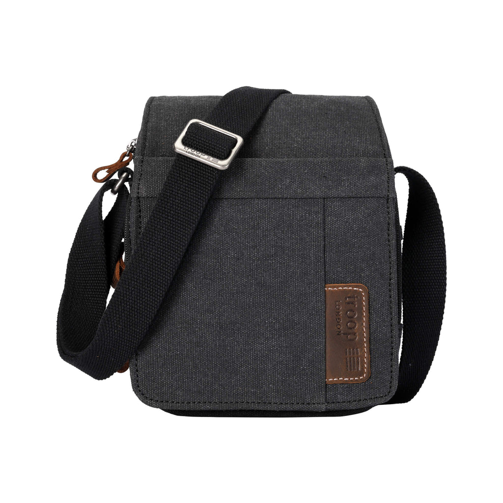 Canvas Crossbody Bag with Organiser
