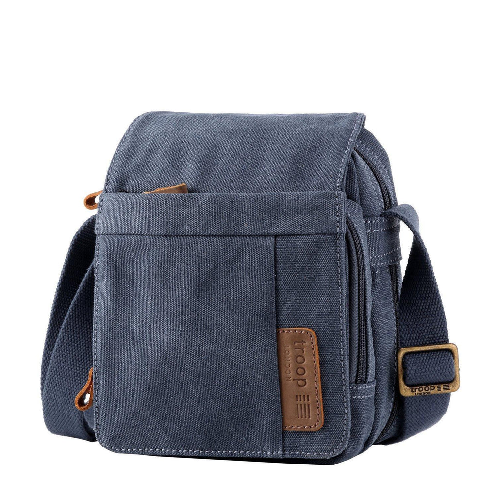 Canvas Crossbody Bag with Organiser